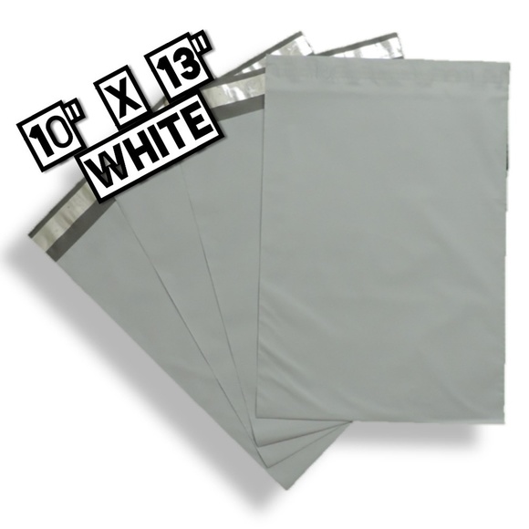 Other - 100 Poly Mailers 10x13 White